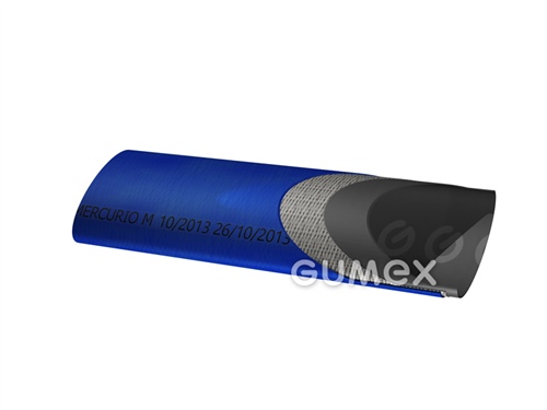 Plochá hadice MERCURIO M, 20mm, 10bar, PVC, -10°C/+60°C, modrá